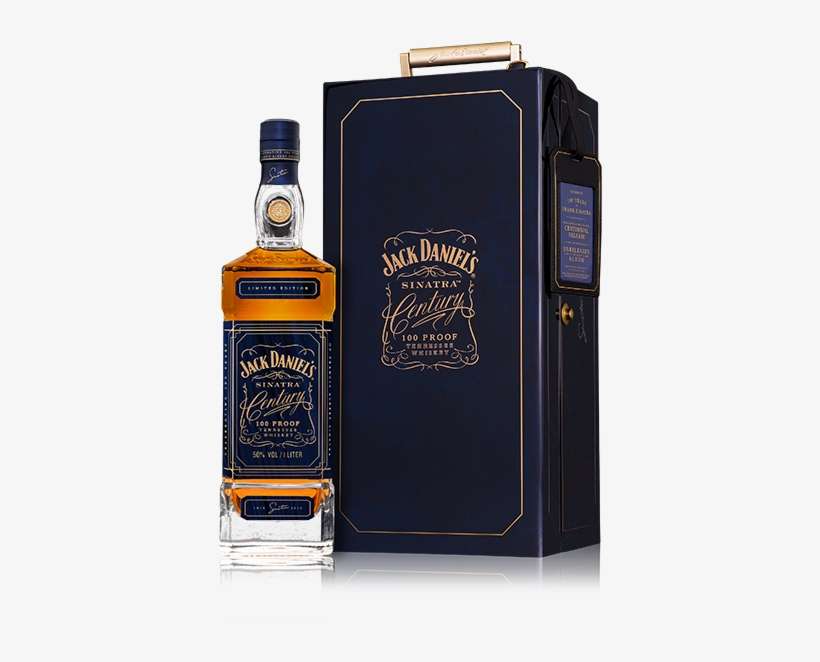 1 Litre Jack Daniel's Sinatra Century Whiskey - Jack Daniels Sinatra Century, transparent png download