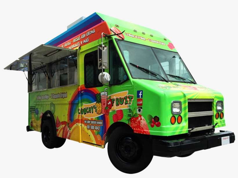 Cunchys Fruit Snow Cone Food Truck - Food Trucks Png, transparent png download