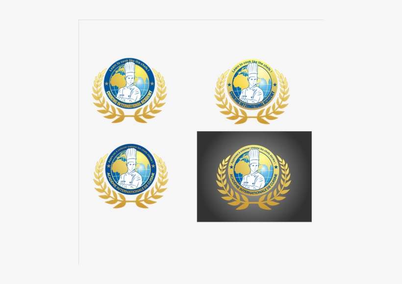 Acad¨¦mie Internationale De Cuisine Or Cooking International - Emblem, transparent png download