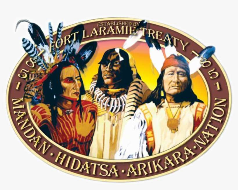 Mha Nation 3 Chiefs Logo-color Transparent - Three Affiliated Tribes Logo, transparent png download