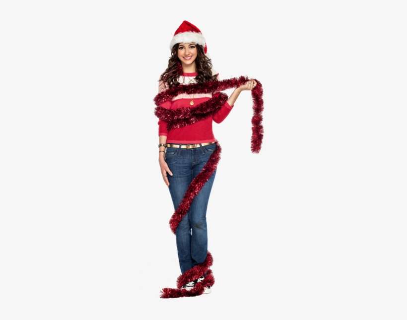 Victoria Justice Clipart - Victoria Justice Christmas Png, transparent png download