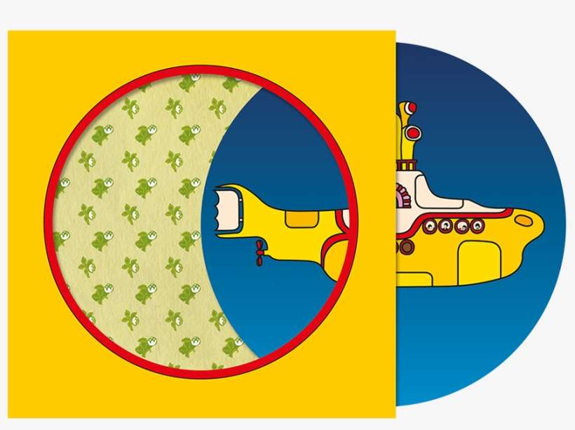 Beatles Yellow Submarine Picture Disc, transparent png download