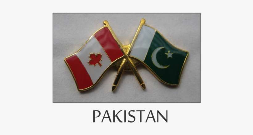 Crossed Flag Pins - Lapel Pin, transparent png download