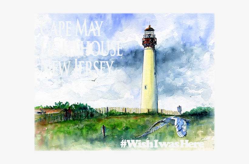 Click And Drag To Re-position The Image, If Desired - Cape May Lighthouse, transparent png download