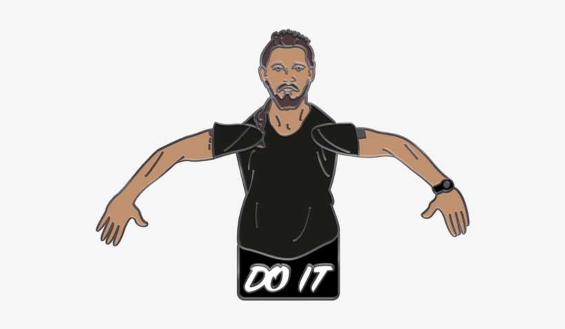 Shia Labeouf Do It Pin - Alt Attribute, transparent png download