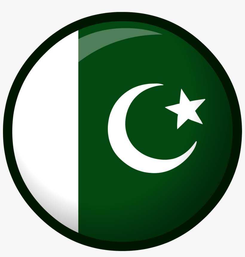Clothing Icons 7185 - Pakistan Flag In Circle, transparent png download