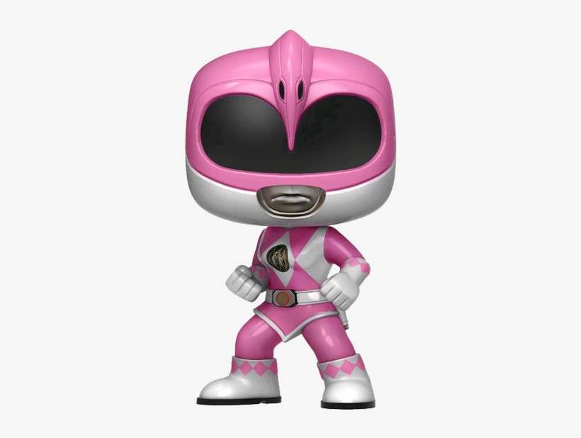 Pink Ranger Action Pose Pop Vinyl Figure - Pink Ranger Funko Pop, transparent png download