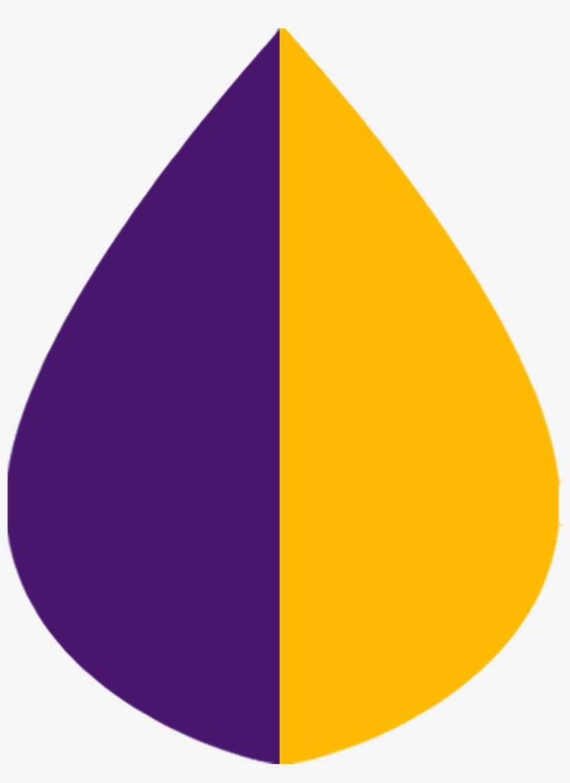 Spiritcaper Purple & Gold - Rain, transparent png download