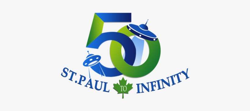 Ufo Landing Pad's 50th Anniversary Logo - Ufo Landing Pad, transparent png download