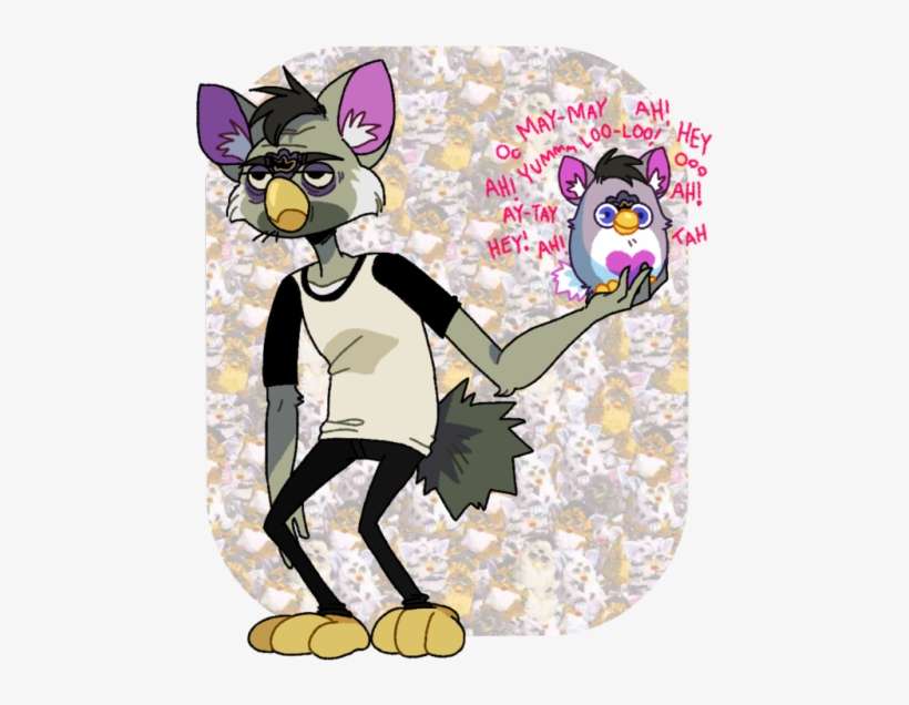My Furby Guy, Ay-way - Anthro Furby, transparent png download