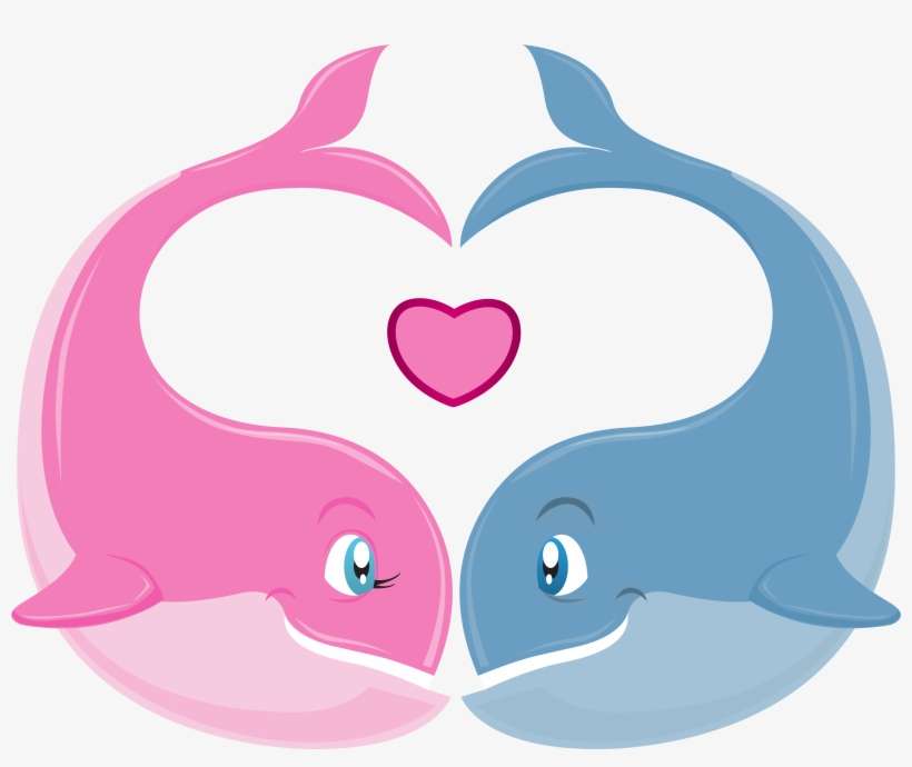 Whales Couple, transparent png download