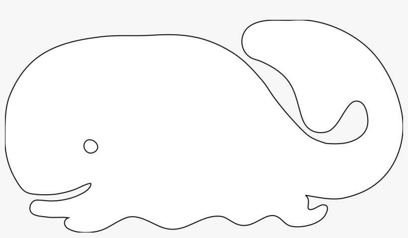 Whale Clip Art - Whale White Icon Png, transparent png download