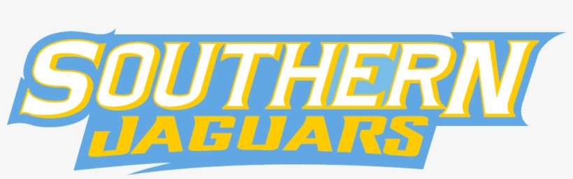 Southern Jaguars Wordmark - 11"x17" Fan Cave Street Sign Southern U, transparent png download