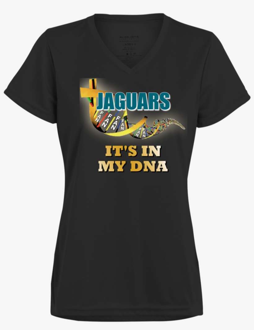 Ladies Dna Black Jaguars Wicking T-shirt - Shirt, transparent png download