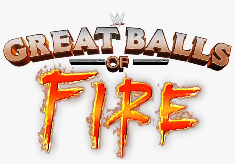 The Original Logo When It Was First Announced Was This - Wwe The Great Balls Of Fire, transparent png download