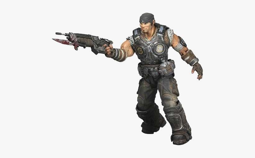 Megaman Transparent Png Sticker - Marcus Fenix Action Figure, transparent png download