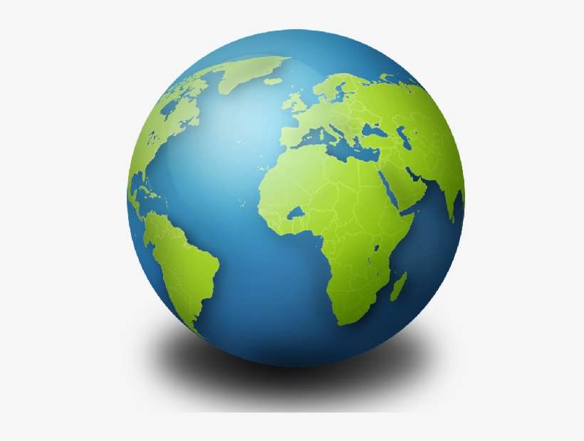 Decision Making - World Globe Facing Europe, transparent png download