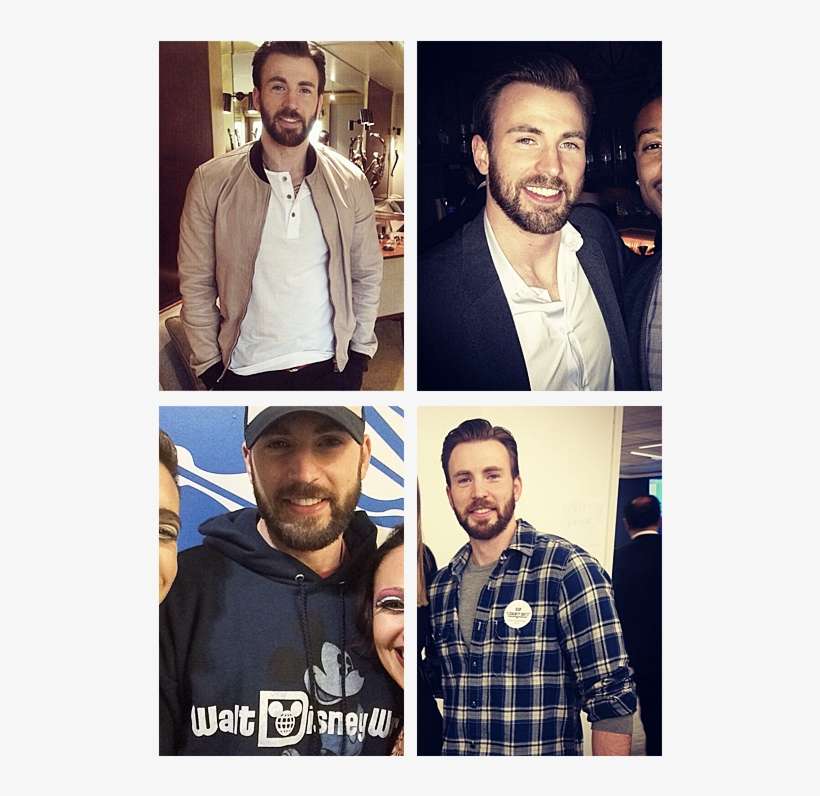 Chris Evans Beard - Chris Evans, transparent png download