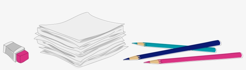 Colored Pencils Supplies - Paper, transparent png download