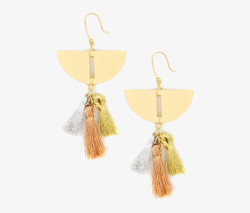 Kelly Earrings In Metallic - Earrings, transparent png download