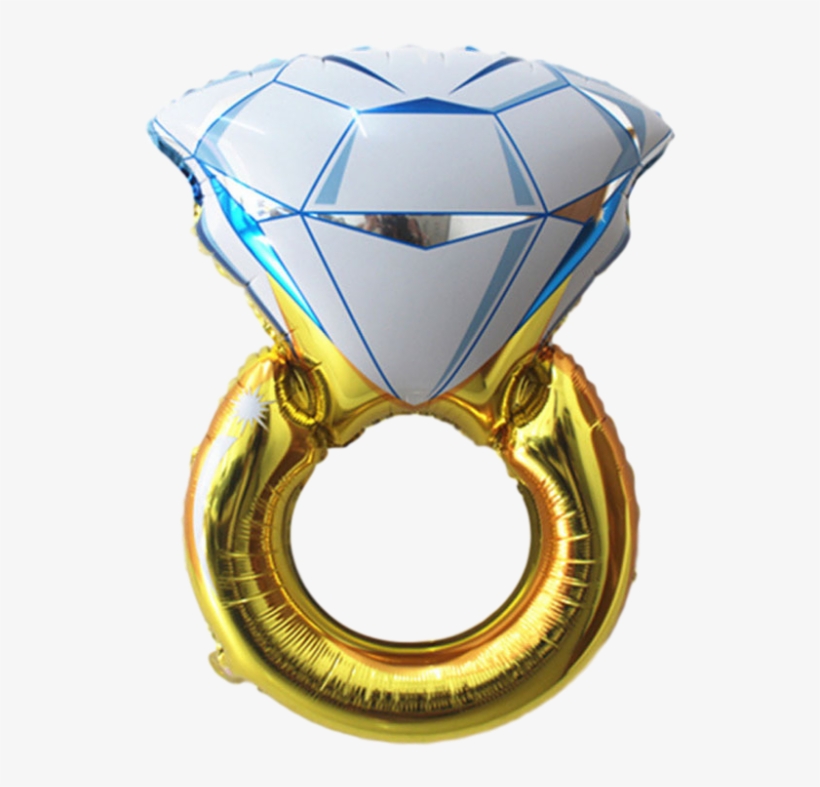 Huge Engagement Ring Balloon Canada Bachelorette - Balão Anel De Noivado, transparent png download