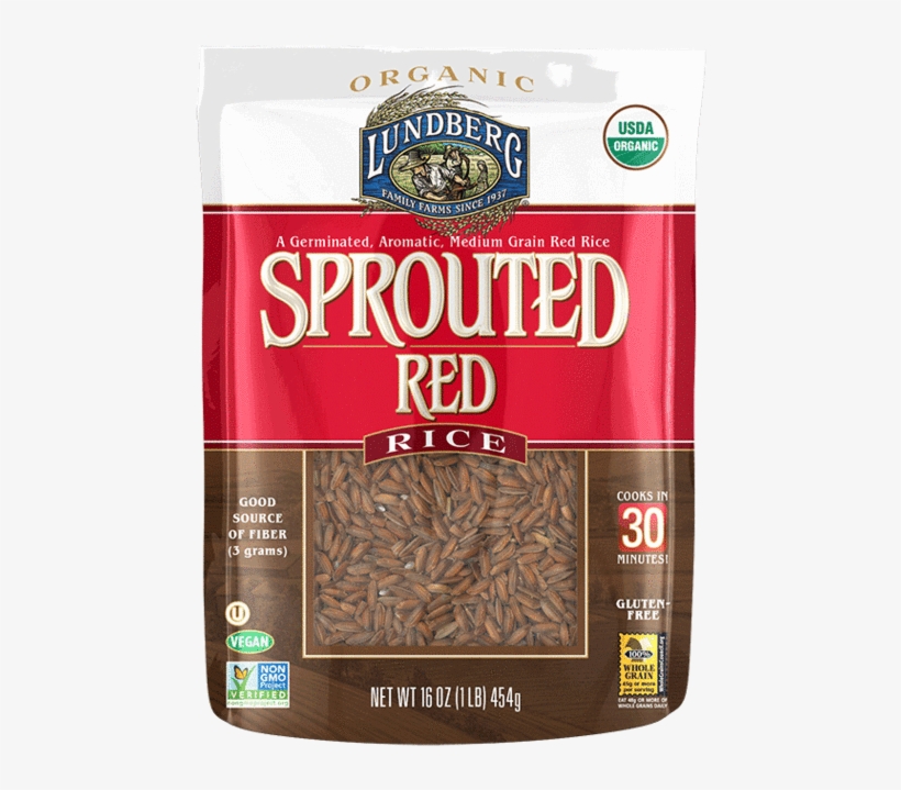 Lundberg Family Farms - Red Rice Product, transparent png download