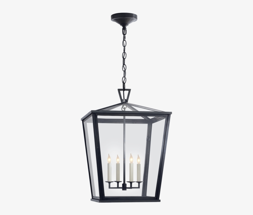 Darlana Medium Hanging Lantern Front Porch - Visual Comfort Darlana Outdoor Hanging Lantern E.f., transparent png download