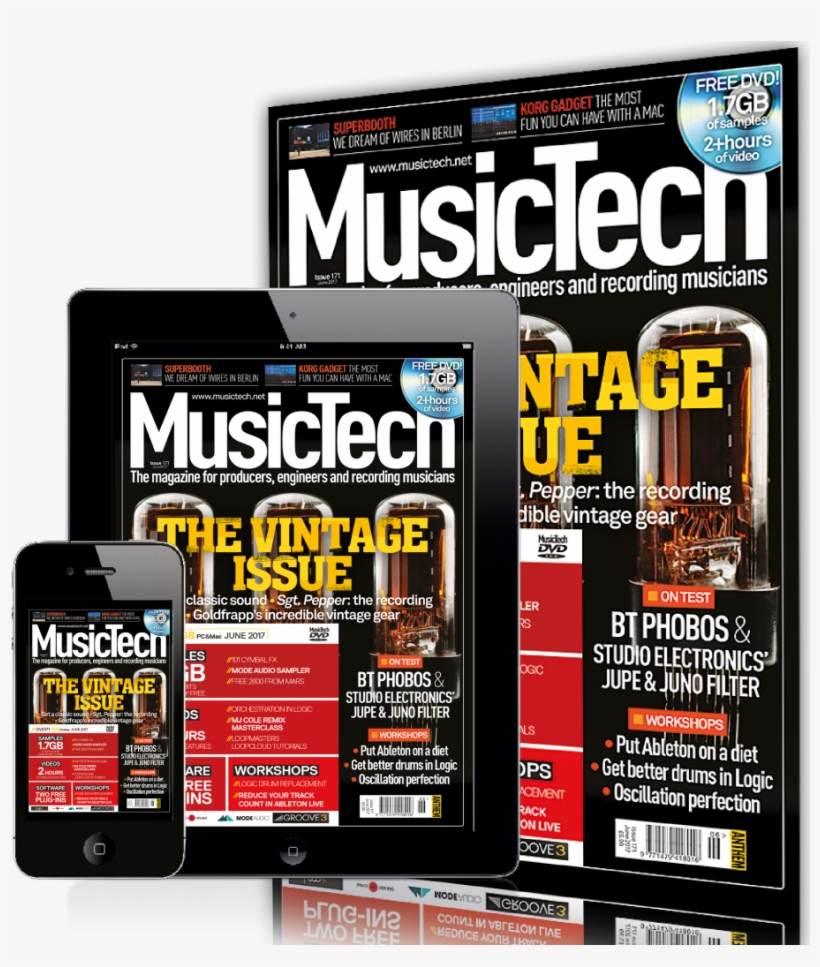 Music Tech Magazine, transparent png download