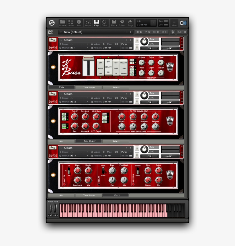 K Bass - Native Instruments, transparent png download