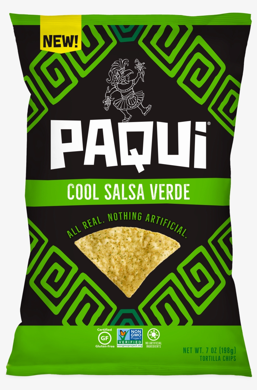 Cool Salsa Verde Tortilla Chips - Tortilla Chip, transparent png download