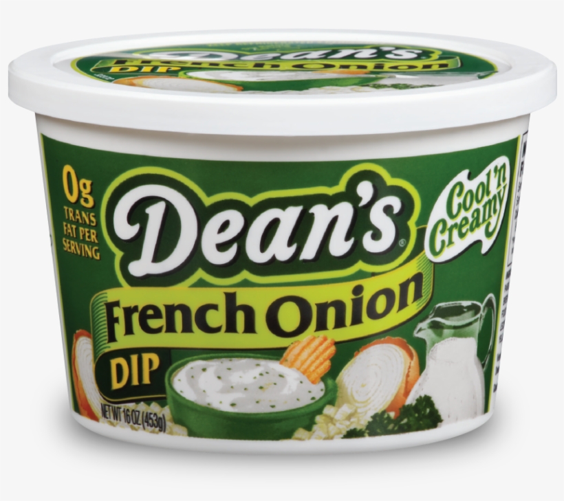 Dean's Dip - French Onion - French Onion Dip Green Container, transparent png download