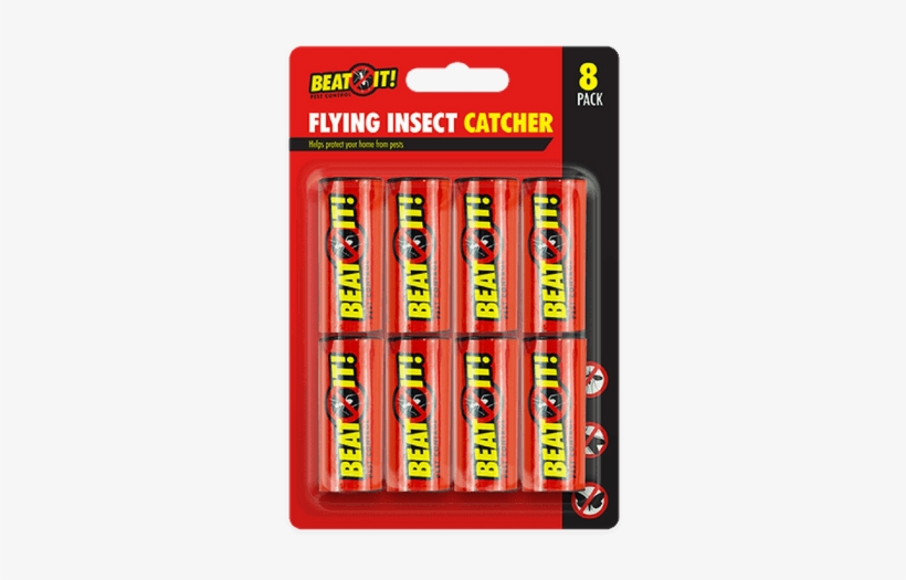 This Pack Of Flying Insect Catchers Contains Eight - Insect, transparent png download