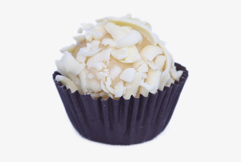 Brigadeiro Branquinho - Cupcake, transparent png download