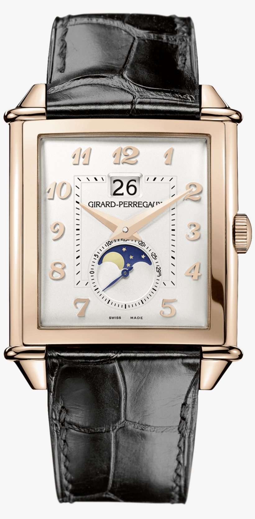 Vintage 1945 Xxl Large Date And Moon Phases Ref - Girard Perregaux 1945 Xxl, transparent png download