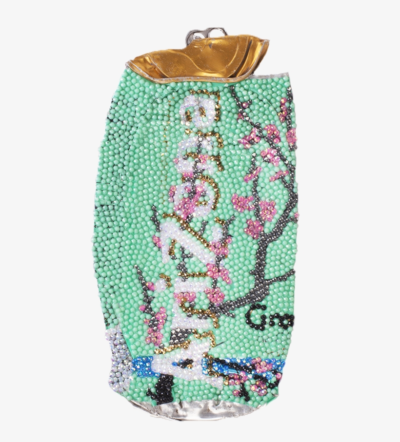 Crushed Arizona Green Tea Can - Needlework, transparent png download