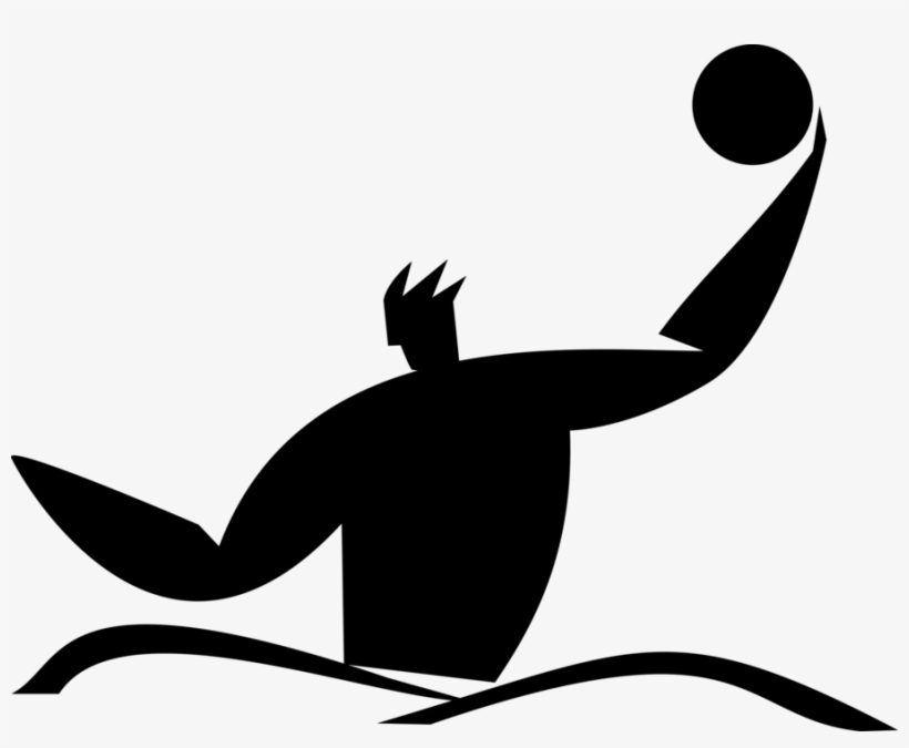 Vector Illustration Of Water Polo Team Water Sport, transparent png download