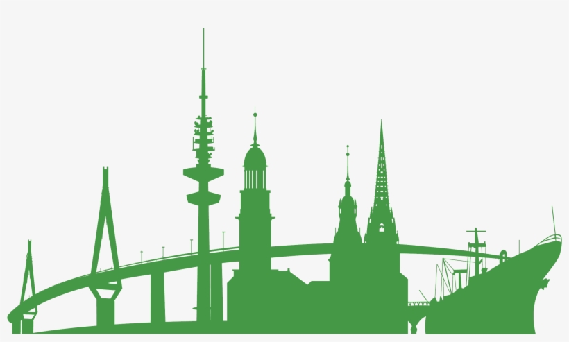 Company - Hamburg Skyline Icon, transparent png download