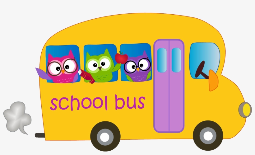 We Offer Bus Transportation For The The Following Schools - Owl And School Bus, transparent png download
