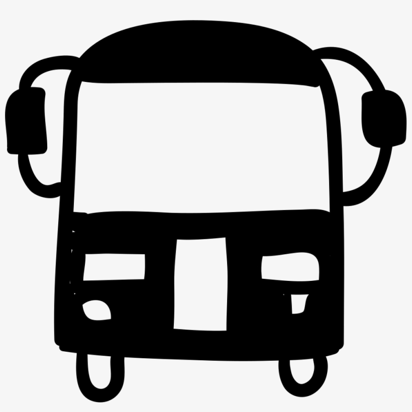 School Bus Hand Drawn Transport Comments - Bus, transparent png download