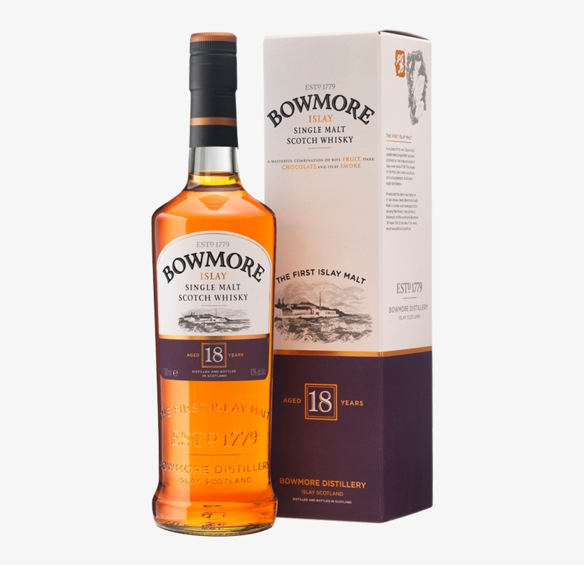 Bowmore 18 Years Old - Bowmore 18, transparent png download