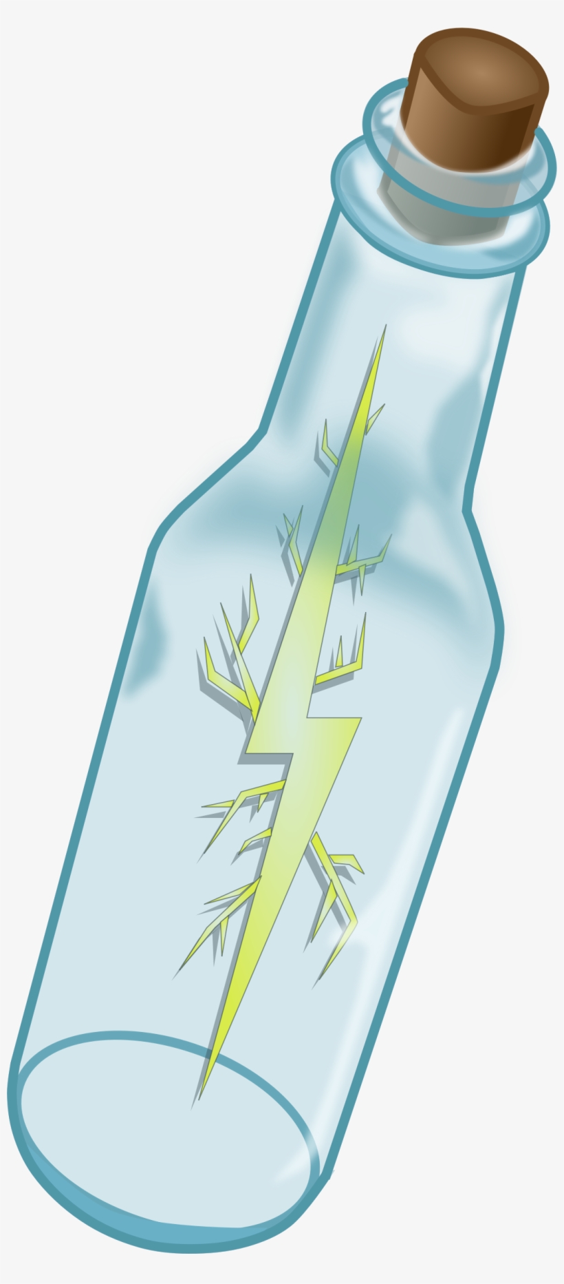 Big Image - Lightning In A Bottle Icon, transparent png download