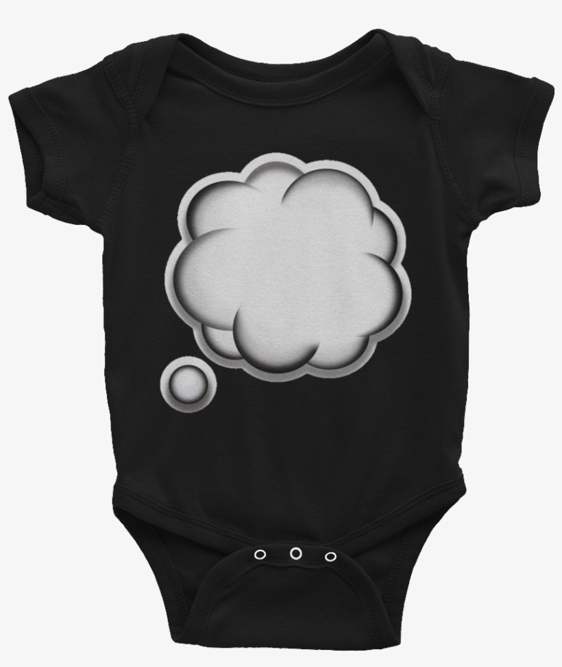 Emoji Baby Short Sleeve One Piece - Infant Bodysuit, transparent png download