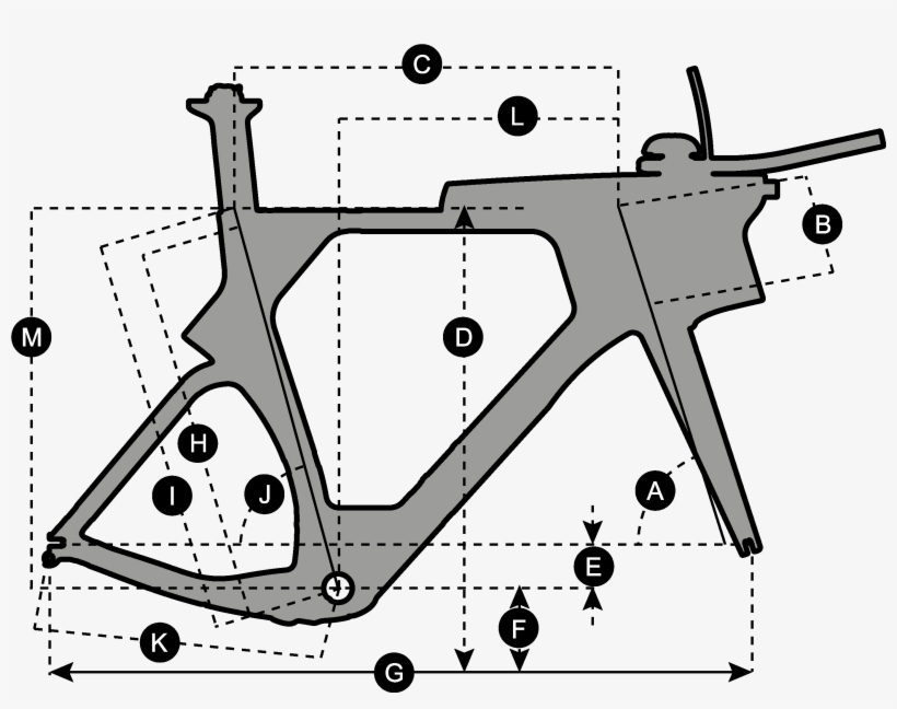 Geometry Of Scott Plasma 20 Bike - Scott Addict 20 2014 Geometry, transparent png download