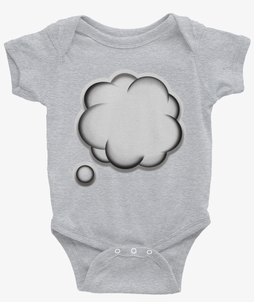 Emoji Baby Short Sleeve One Piece - French Bulldog Baby Clothes, transparent png download