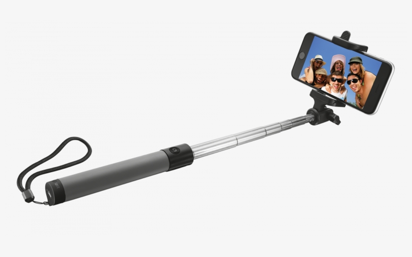 Mounts And Holders - Trust Selfie Stick Bluetooth, transparent png download