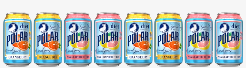 Polar Sparkling Dry - Caffeinated Drink, transparent png download