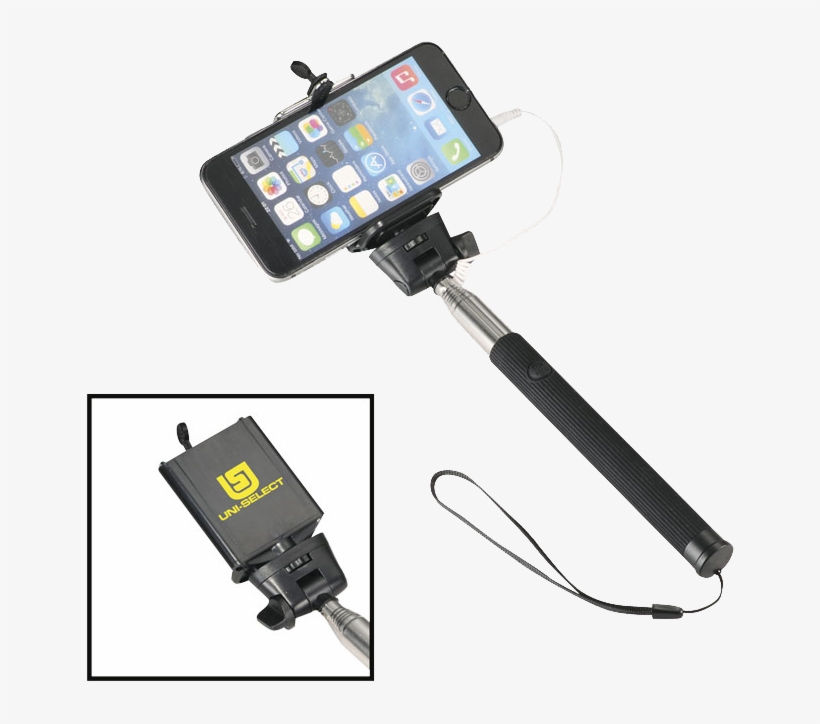 Logo Selfie Sticks, Corporate Selfie Sticks Printed, - Bastone Per Selfie, transparent png download