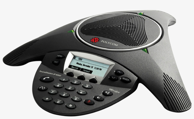 Polycom 6000 Conference Phone - Polycom Phones, transparent png download