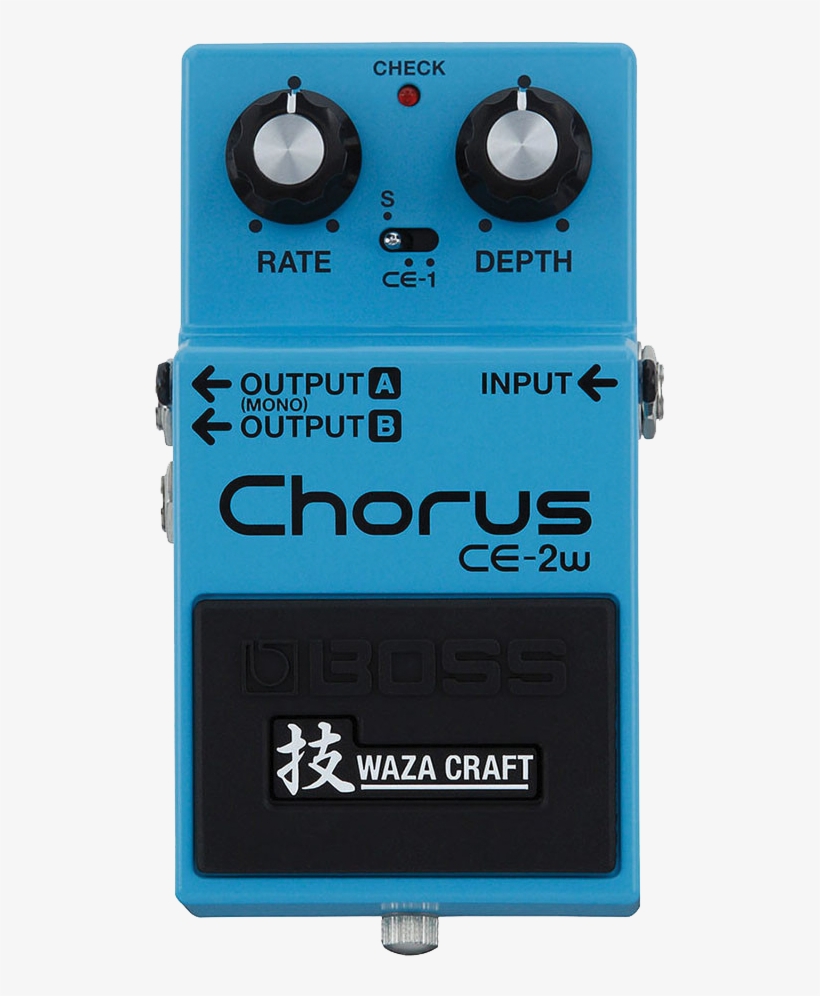 The Reverb Top - Boss Waza Ce 2w, transparent png download