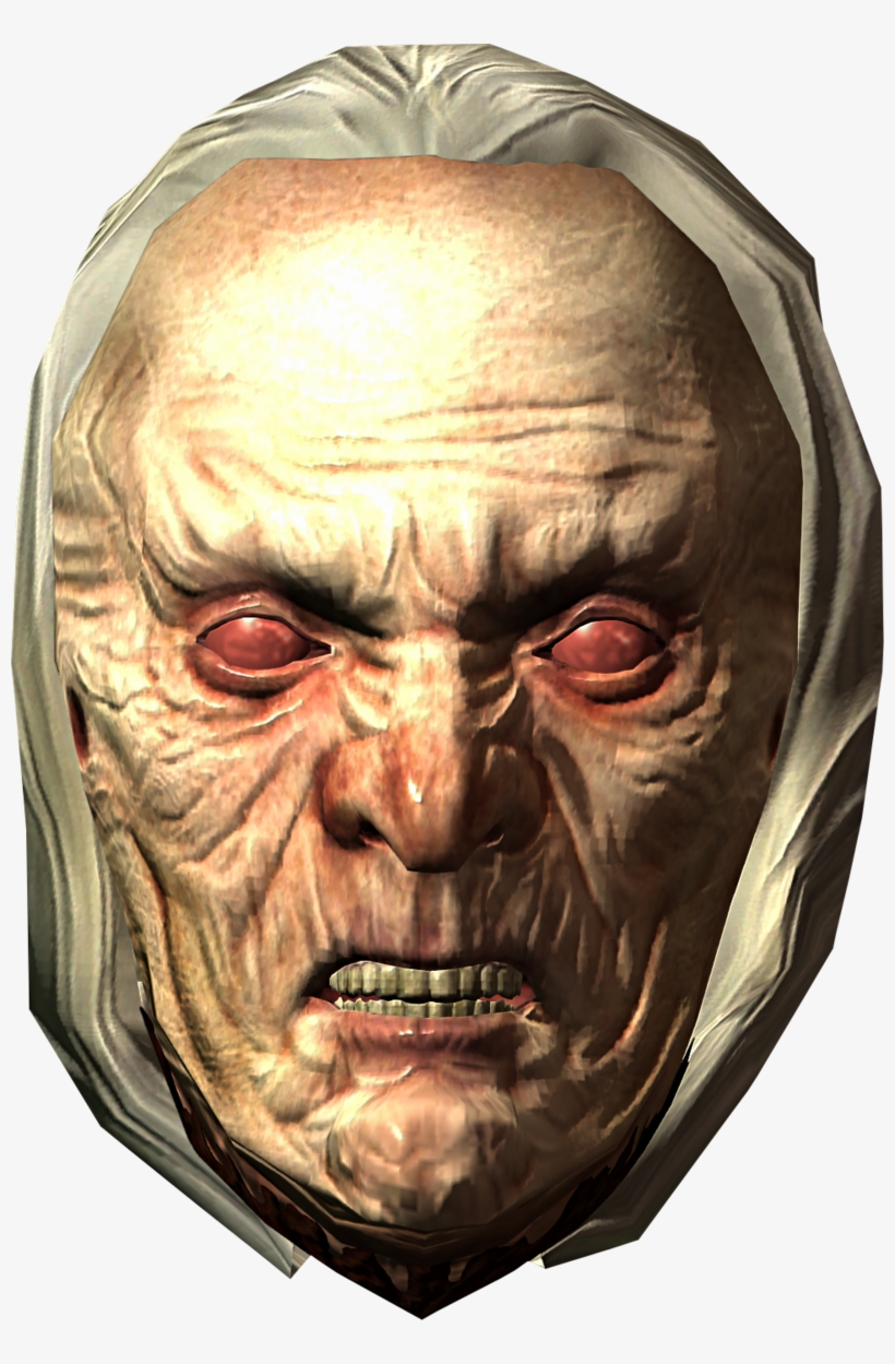 Witch Face Transparent Png - Skyrim Glenmoril Witch, transparent png download